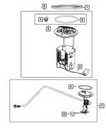 52030369AA - Fuel and Accelerator Pedal: Lock Ring for Mopar Image