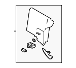64119382867 - HVAC: Evaporator Core for BMW Image