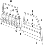 E8AZ5420201A - Body: Outer Panel for FORD Image