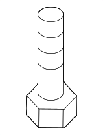 907200616 - Body: Under Cover Bolt for Mazda: 6, MX-6 Image