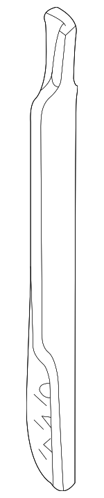 15646326 - Body: Seal for Chevrolet: Blazer, C1500, C2500, C3500, K1500 Pickup, K2500 Pickup, K3500 Pickup, Suburban C1500, Suburban C2500, Suburban K1500, Suburban K2500, Tahoe | GMC: C1500 Pickup, C2500 Pickup, C3500 Pickup, K1500 Pickup, K2500 Pickup, K3500 Pickup, Suburban C1500, Suburban C2500, Suburban K1500, Suburban K2500, Yukon Image