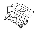 883002Z401 - Body: Cushion Assembly for Nissan Image