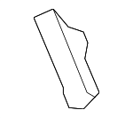 90815YC030 - Body: Insulator Pad for Subaru: Crosstrek, Impreza, WRX, WRX STI, XV Crosstrek Image