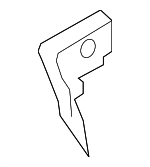 52221AG0209P - Body: Gusset for Subaru: Crosstrek, Forester, Impreza, WRX, WRX STI, XV Crosstrek Image