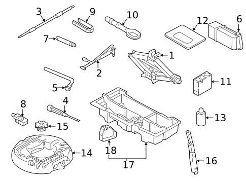 Jack & Components for 2025 Audi A4 allroad #7