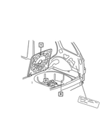 4858621AD - Labels: Jack Caution Label for Mopar Image image