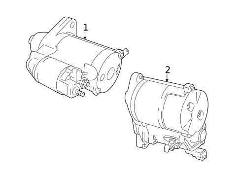 Starter & Related Components for 2014 Toyota Tundra #0