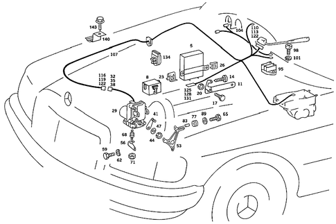 Tempomat (Cruise Control) for 1987 Mercedes-Benz 560SEC #0