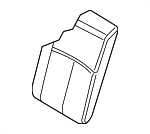 886704RD0A - : Seat Back Cover for Nissan: Maxima Image