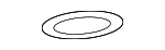 WHT002389 - Suspension: Suspension Shock Absorber Mount Washer for Audi Image