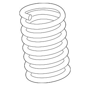 8K0411105CR - Suspension: Spring for Audi Image