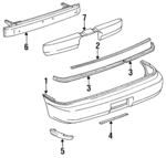 5215917903 - Body: Bumper Cover for Toyota Image