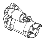 PC3Z11002A - Electrical: Starter for Ford Image