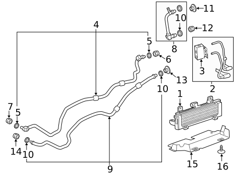 Hoses & Pipes for 2017 GMC Sierra 2500 HD #0