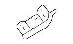 C2Z16486 - Body: Mount Bracket for Jaguar Image