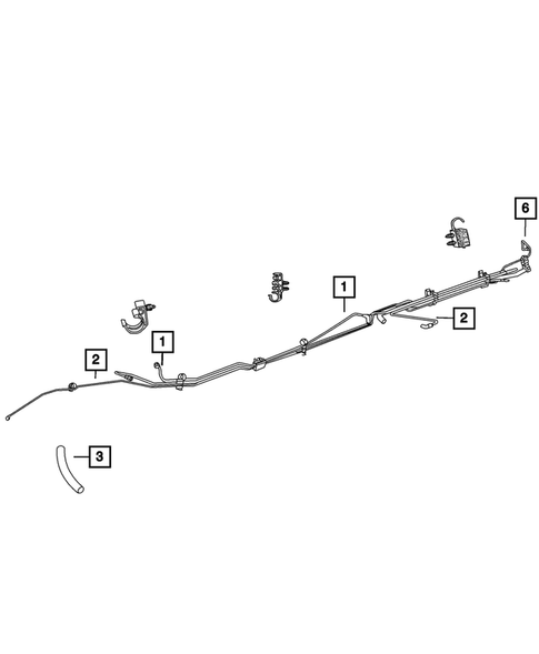 Fuel Lines for 2008 Dodge Ram 1500 #0