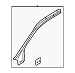 4G5809202 - Body: Windshield Pillar for Audi: A6, A6 Quattro, S6 Image