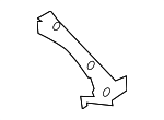 4G0805144 - Body: Diagonal Brace for Audi: A6, A6 Quattro, S6 Image