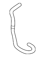 1J0422887BE - Steering: Suction Hose for Volkswagen Image