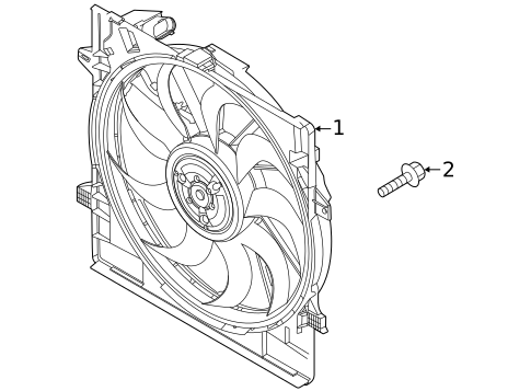 Cooling Fan for 2022 Kia K5 #0