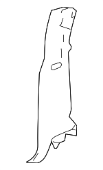 6L3Z18278D12AC - Body: Pillar Trim for Ford Image