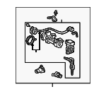 6350S2AA02ZA - Steering: Lock Assembly for Honda: S2000 Image
