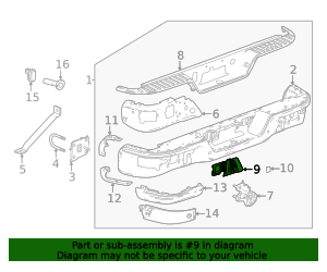 2023-2026 GMC F Insert 85798491 GM | GMPartsDirect.com
