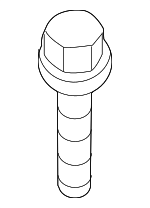 WHT004536 - Electrical: Retainer Screw for Volkswagen: Routan Image