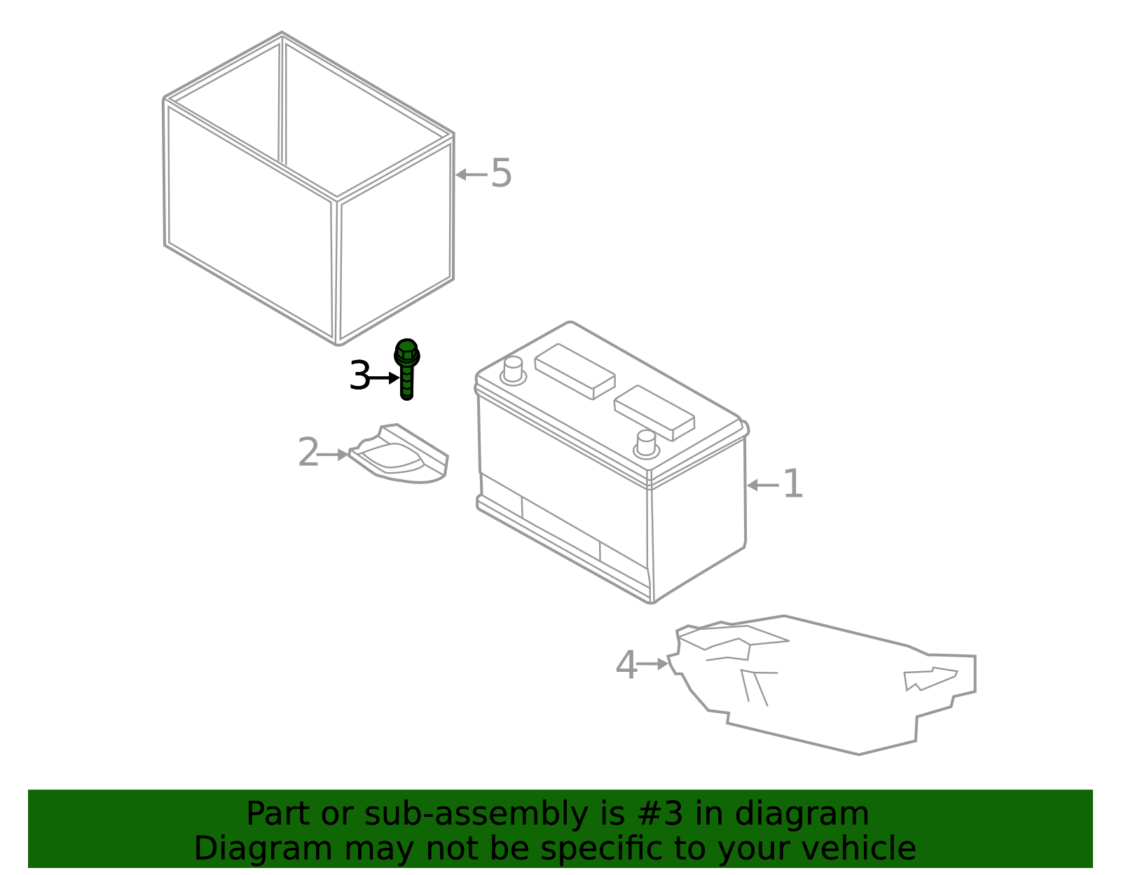 2009-2014 Volkswagen Routan Retainer Screw WHT-004-536 | OEM Parts Online