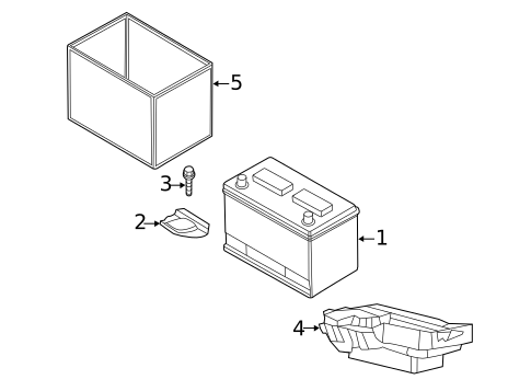 Battery for 2010 Volkswagen Routan #0