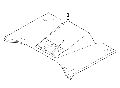 Engine Appearance Cover for 2006 Suzuki XL-7 #0