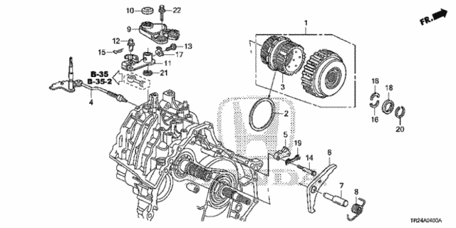 AT Starting Clutch for 2012 Honda Civic #0