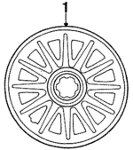 4656249AD - Suspension: Wheel Cover for Chrysler: Sebring Image