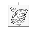 72610TXMA01 - Body: Lock Assembly for Honda: Insight Image