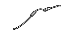 72633TBAA01 - Body: Lock Cable for Honda: Civic, Insight Image
