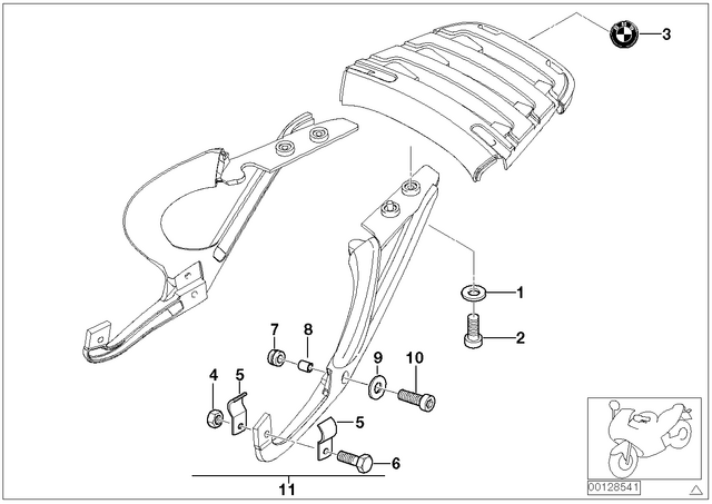 46542328618 - : Clamp                     for BMW-Motorrad Image