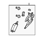 92187611 - Body: Lock Assembly for Pontiac: GTO Image