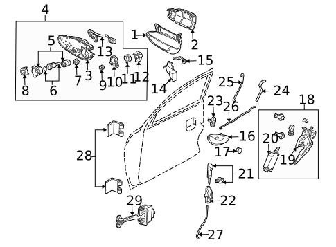 Door for 2005 Pontiac GTO #0