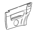 1J3867043BSJGJ - Body: Lower Quarter Trim for Volkswagen: Golf Image