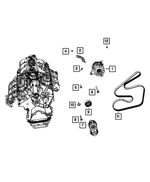 Generators / Alternators for 2010 Chrysler Town & Country #0