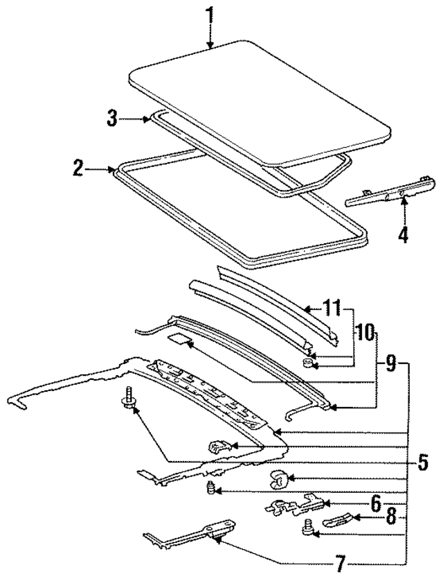 1407800521 - Body: Panel for Mercedes-Benz Image