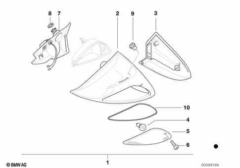 Turn Signals, Front for 1998 BMW-Motorrad K 1200 RS #0