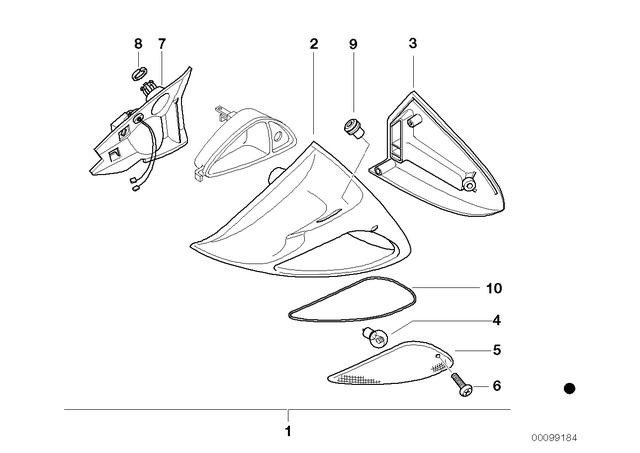 63132305813 - : Left Turn Indicat.Lamp Bulb Socket for BMW-Motorrad Image
