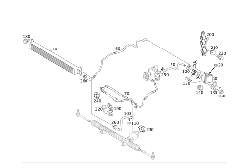 Gasoline Vehicles Line Scope for 2005 Mercedes-Benz SLR McLaren #0
