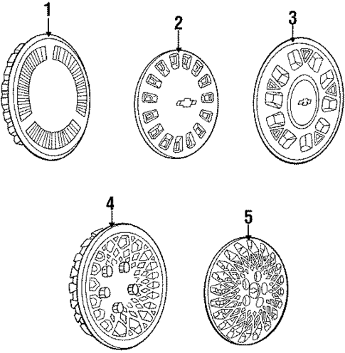 Covers & Trim for 1990 Chevrolet Celebrity #0