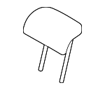 89700Q5320AXH - Body: Headrest for Kia: Seltos Image