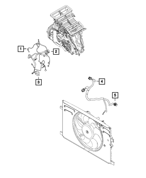 Wiring-Body and Accessories for 2016 Jeep Renegade #3