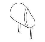 864005RB3B - : Headrest for Nissan Image
