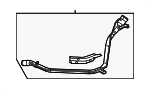 13322576 - Fuel System: Filler Pipe for Saab: 9-5 Image