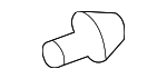 22718369 - Fuel System: Tank Shield Retainer for Saab Image